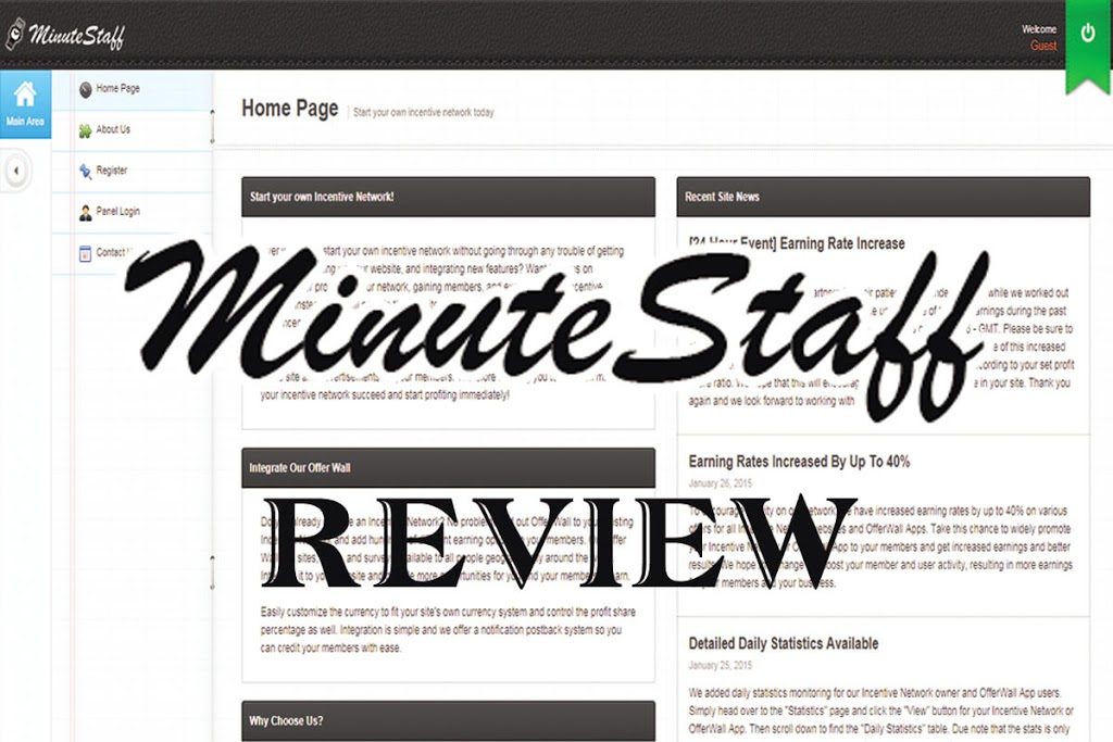 MinuteStaff Review | Earn Money on MinuteStaff Wall