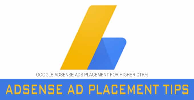 Adsense ad placement tips