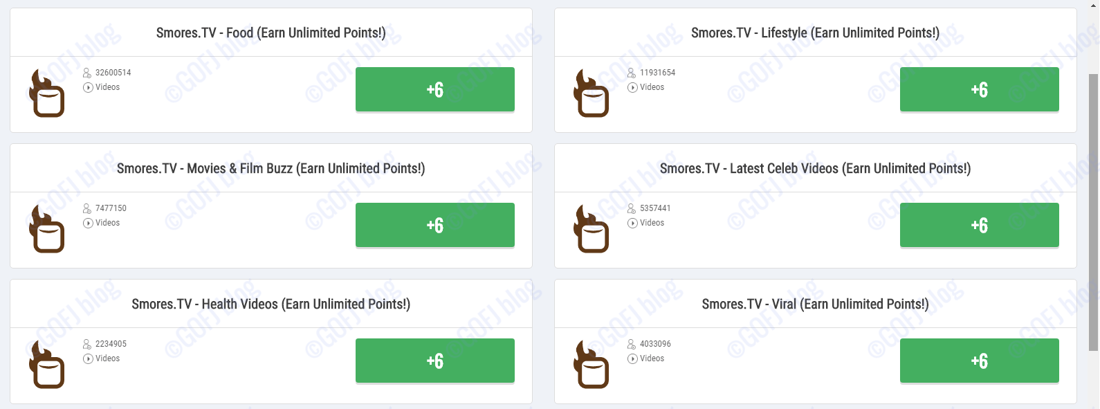 Get paid to watch videos smores.tv