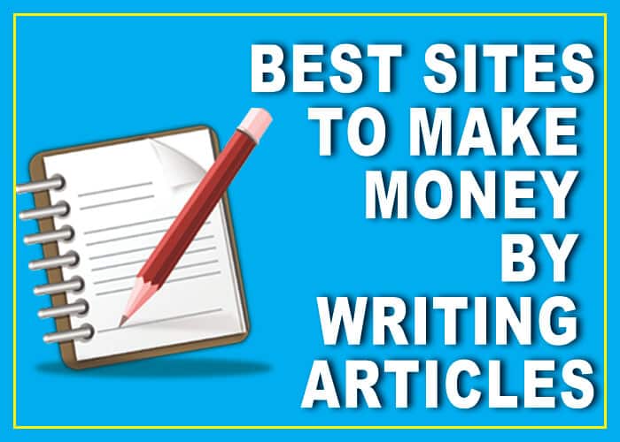 Get paid to write articles