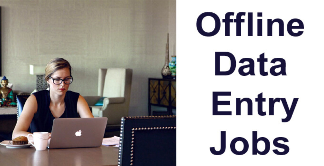 Offline Data Entry Jobs Without Investment to Earn From Home