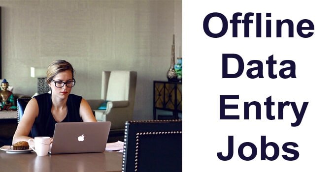 Offline data entry jobs