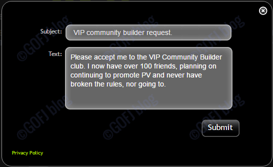 Paidviewpoints VIP request