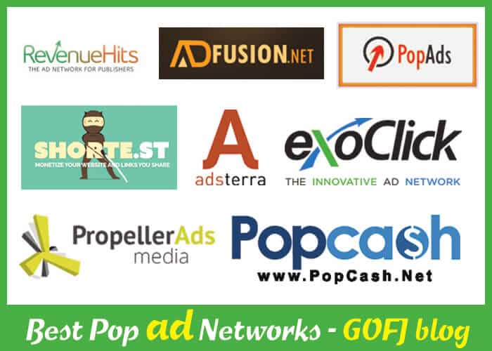 PopUnder ad Networks
